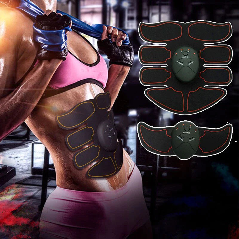 Get quicker results with the EMS Abdominal Muscle Toning Trainer ABS Stimulator Toner Fitness Binder Gym Belt